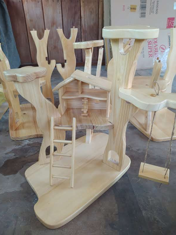 Wooden Tree House